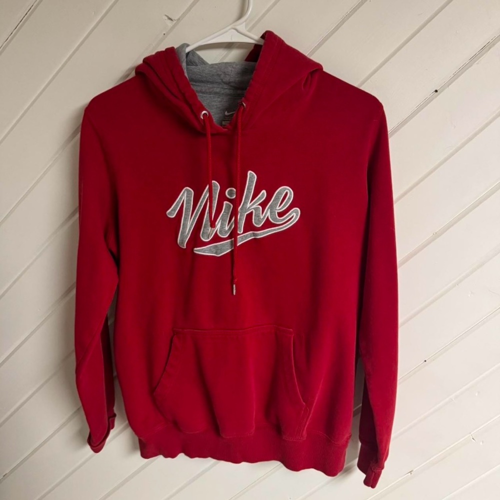 Nike Men's Red Hoodie